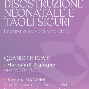 Disostruzione neonatale e primo soccorso